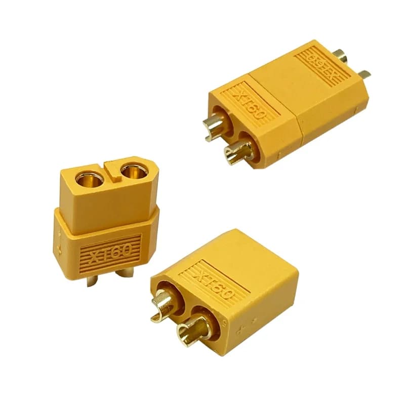 2/5 قطع موصلات XT60 ذكر وأنثى، قابس T لبطارية RC ليبو، إكسسوارات طائرات درون وسيارات RC - 4