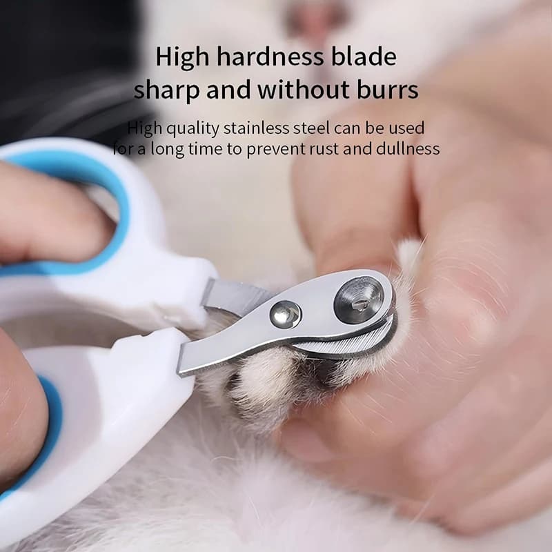 Cat Nail Clippers Professional Small Cat Dog Stainless Steel Puppy Claws Cutter Pet Nail Grooming Clippers Trimmer - 2