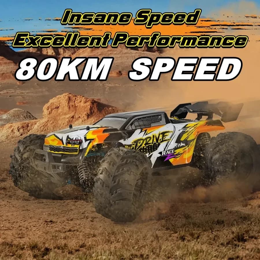 سيارة تحكم عن بعد 4WD للطرق الوعرة 4x4 سيارة RC عالية السرعة شاحنة باجي سوبر بدون فرشاة 50 أو 80 كم/ساعة سباق الانجراف السريع لعبة هدية - 4