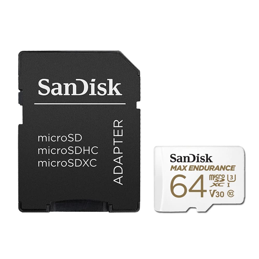 بطاقة ذاكرة SanDisk High ENDURANCE Micro SD بسعة 32 جيجابايت و64 جيجابايت و128 جيجابايت و256 جيجابايت، قراءة وكتابة عالية السرعة، مراقبة الفيديو U3 V30 4K للطائرات بدون طيار - 4