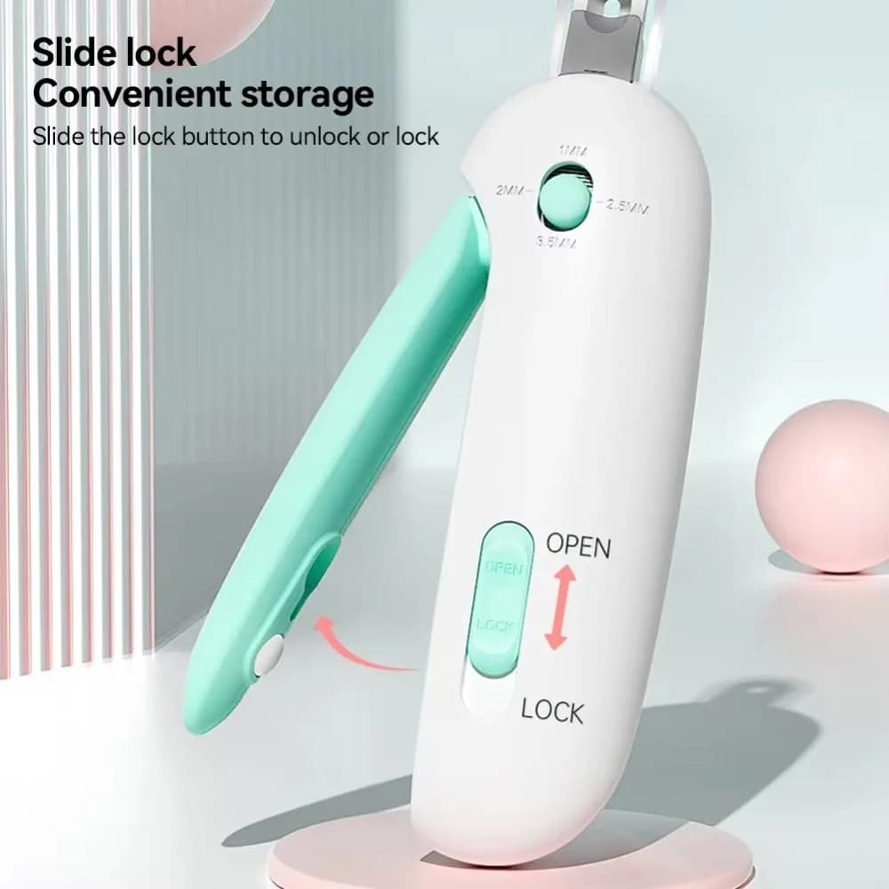 Professional Pet Nail Clippers, Cat and Dog Nail Clippers, Safe and Comfortable with Adjustable Holes, Pet Nail Clippers, Pet Hair Trimmer, Pet Care - 5