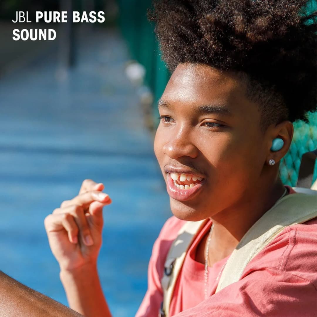 JBL Wave Buds 2 سماعات أذن لاسلكية حقيقية ANC إلغاء الضوضاء النشط بلوتوث 5.3 سماعات صوت بيور باس - 3