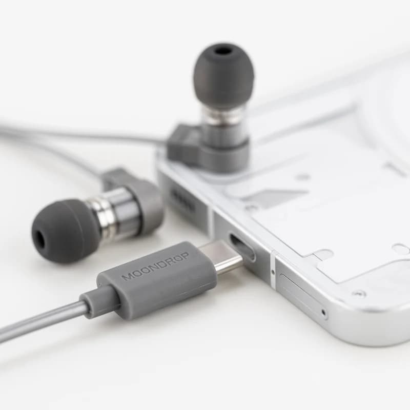 MOONDROP Quark 2 HiFi USB C In-Ear Earphone 32Bit/384kHz Hardware Decoding Heaphones - 4