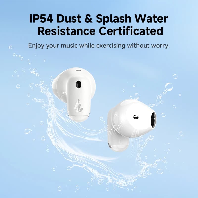 إديفيير X1 لايت سماعات أذن لاسلكية حقيقية بلوتوث 5.4 سماعة رأس لاسلكية خفيفة الوزن IP54 وقت تشغيل 28 ساعة - 6