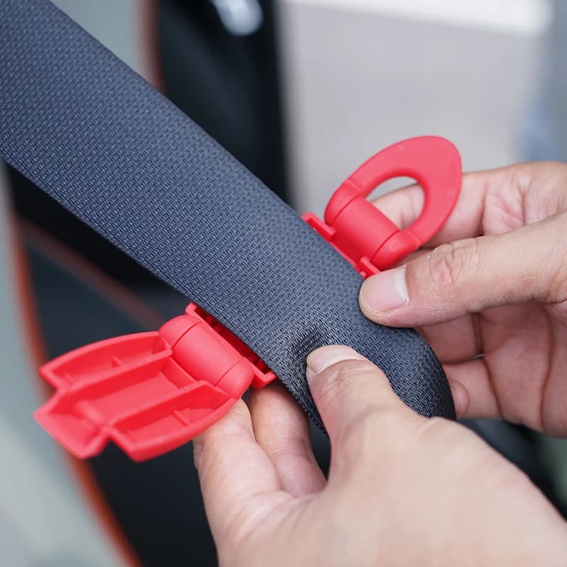 1/4pcs Car Safety Seat Belt Buckle Clip Seatbelt Stopper Adjuster Clip To Relax Shoulder Neck Car Strap Clips Car Accessories - 6