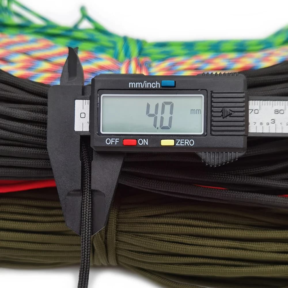 31 Meters Dia.4mm 9 stand Cores Paracord for Survival Parachute Cord Lanyard Camping Climbing Camping Rope Hiking Clothesline - 4