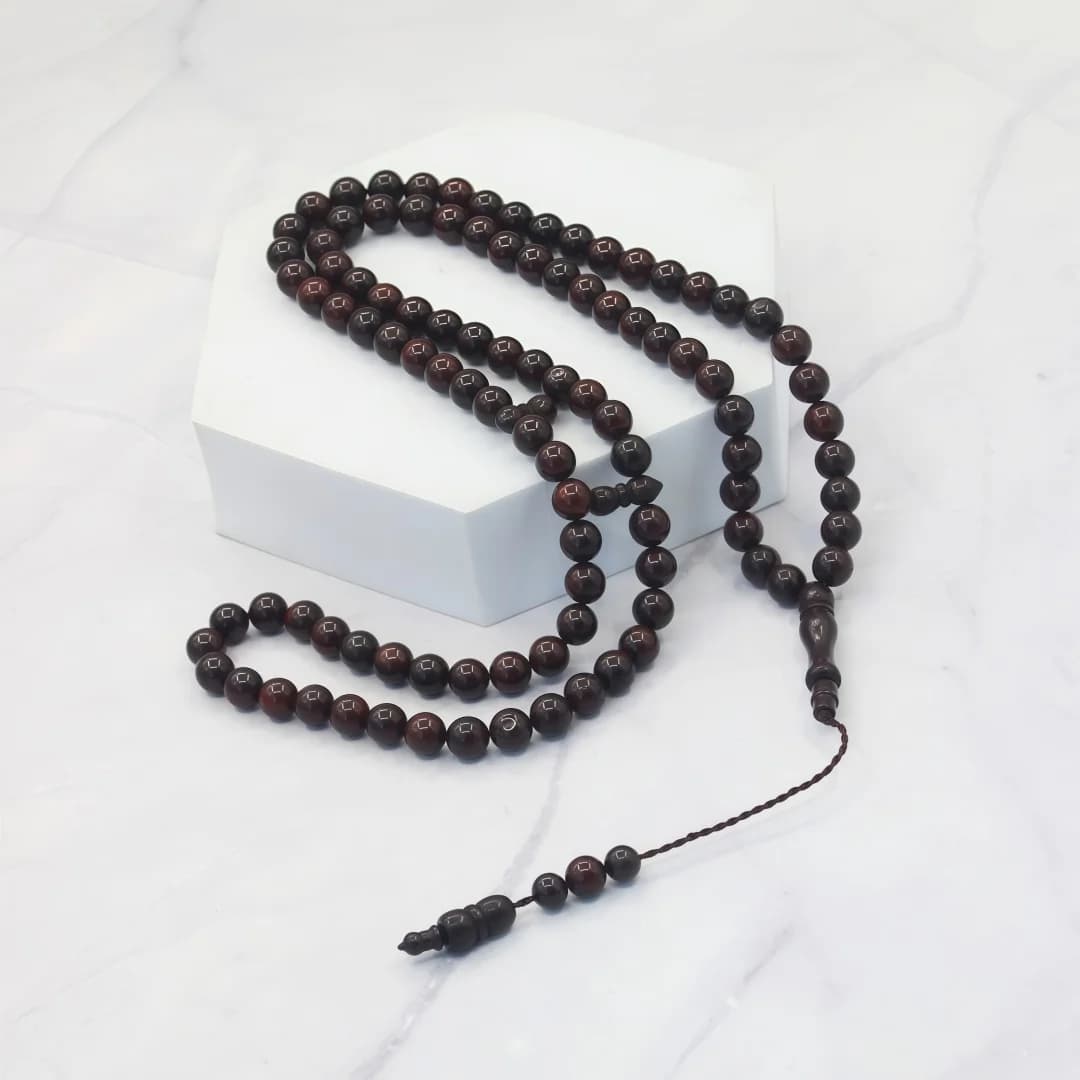 Kuka Prayer Beads Muslim 33 Beads Bracelet Islamic Prayer Kuka Muslim Islam Misbaha 99 Beads for Men and Women
