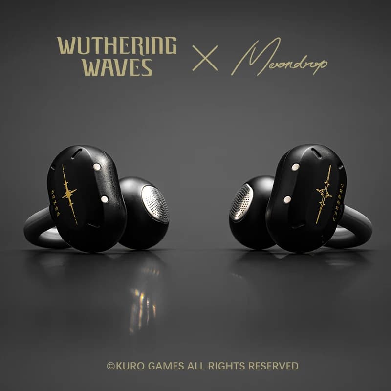 Wuthering Waves x MOONDROP U.C.T.S. OWS Ear Clip Headphones Bluetooth 6.0 Earphone LHDC-V HiFi Transmission AI Noise Cancelling - 2