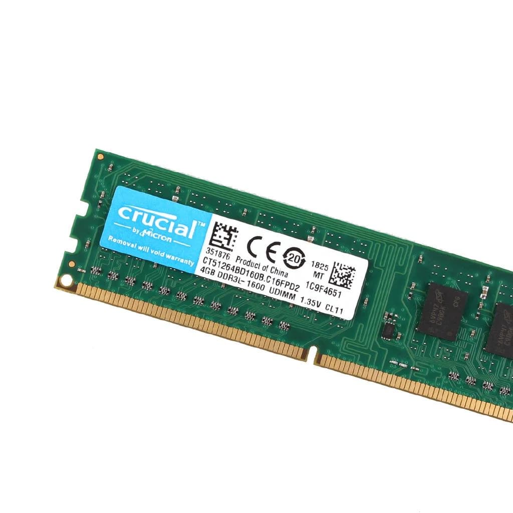 DDR3 Memory PC RAM Crucial DDR3 RAM Dektop 2GB 4GB 8GB 1333mhz 1600mhz 1866mhz DIMM PC3-12800 PC RAM - 3