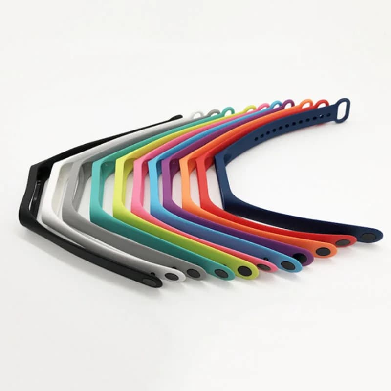 Colors Bracelet for Xiaomi Mi Band 4 5 6 7 Sport Strap Watch Silicone Wrist Strap For Xiaomi Mi band 5 Bracelet Miband 4 3 Strap - 6
