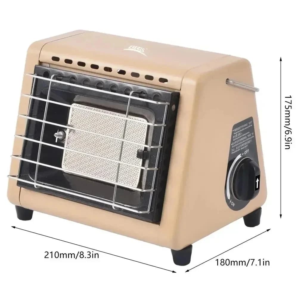 BRS-H23 Outdoor Portable Gas Heater Tent Heater For Home Energy Saving Camping Heating Stove Saving Gases Heater Fishing Gear - 4