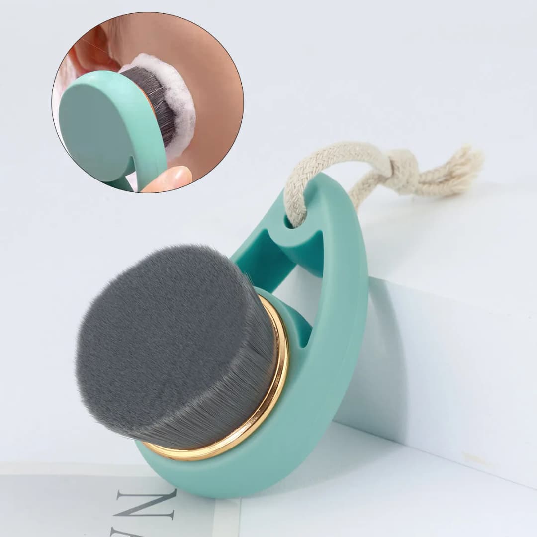 1 قطعة فرشاة تنظيف فحم الخيزران كوما الوجه غسل عميق فرش منظف للوجه التقشير فرك مدلك فرشاة للمكياج