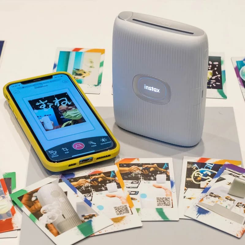 Original Fujifilm Instax Mini Link 2/Link 3 Printer Instax Photo Camera Printers ( 20 / 40 Sheet Instax Mini White Film ) - 3