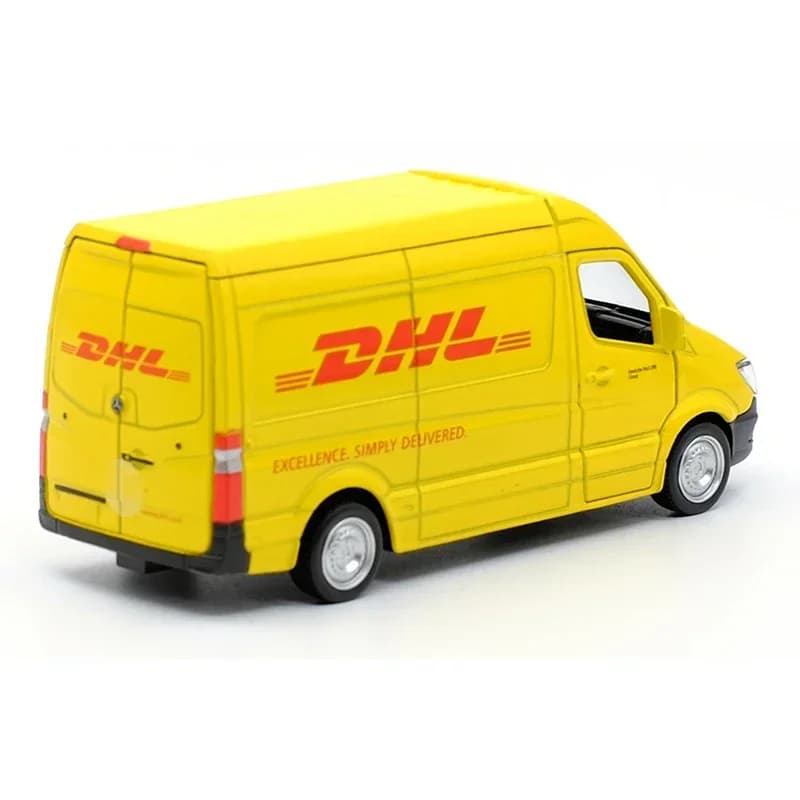 1:36 RMZ CITY  Sprinter (DHL) Alloy Diecast Car Model Toy With Pull Back For Children Gifts Toy Collection Gift for Birhday - 6