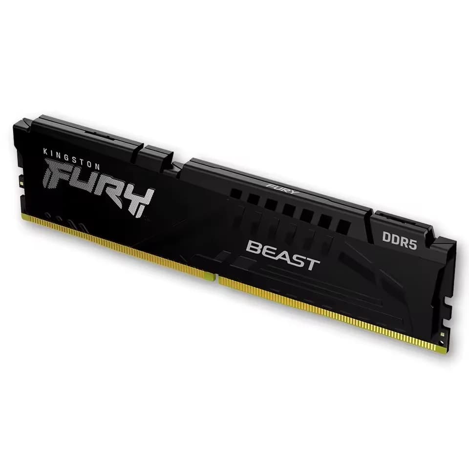 Kingston Fury Beast DDR5 CL30/40 Ram XMP EXPO Desktop Memory  8/16/32GB 4800 5200 5600 6000 6400 6800Mhz DIMM - 4