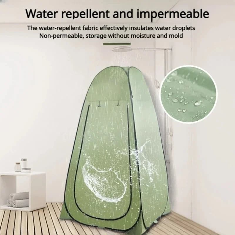 Outdoor bathing tent, portable camping toilet tent, changing tent, shower tent, dressing shelter, fishing tent, thermal tent - 5