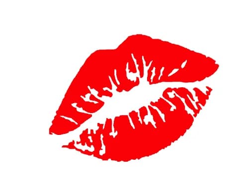 Car Sticker Kiss Lips Car Body Windows Bumper Windshield Car Motorcycle Decoration Waterproof Automobiles Decoration Accessories - 5