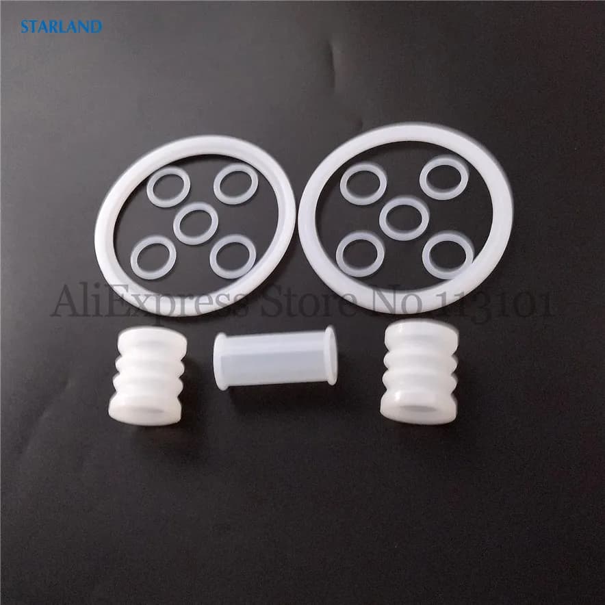 15+2Pcs Silicone Seal Rings Gaskets Accessories Tubes Components VEVOR Ice Cream Machines YKF Soft Serve Machine Spare Parts - 3