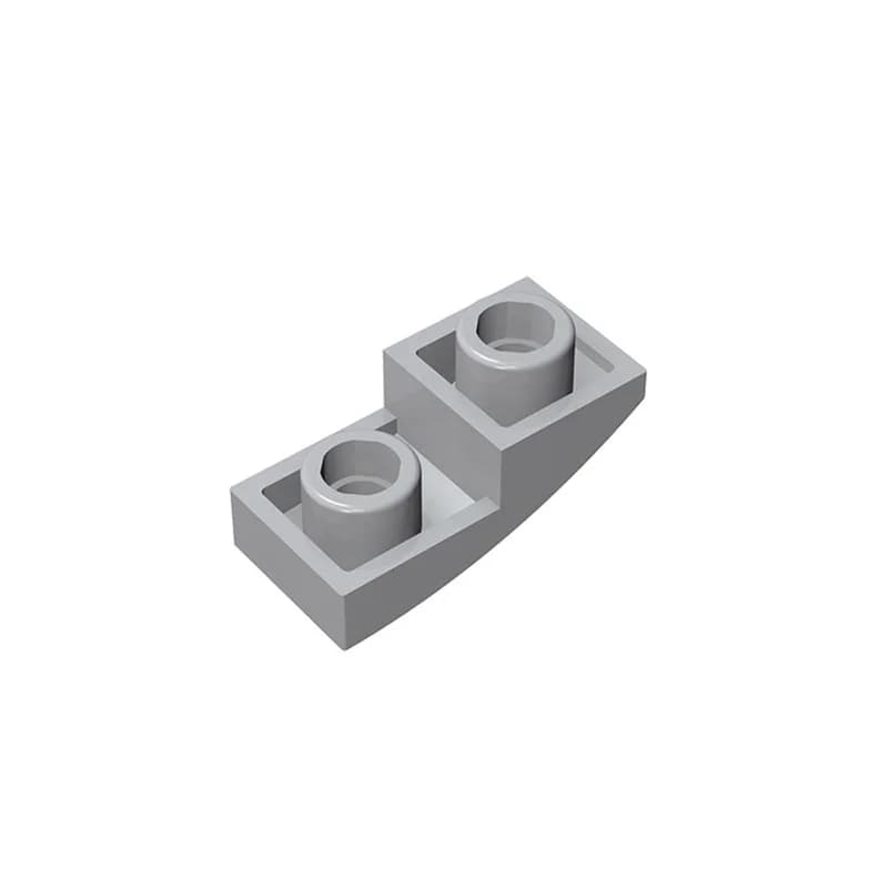MOC 10PCS 24201 1x2 Curved Inverted Building Blocks Kit Bricks Slope Particle Educational DIY Toys Children Birthday Kid Gifts - 4