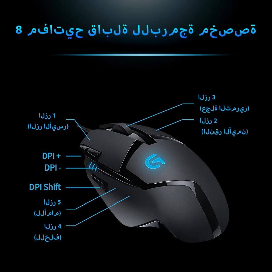 Precision Aiming: Logitech G402 Gaming Mouse - 3