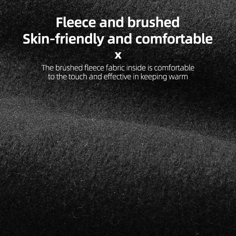 قبعات دراجات شتوية دافئة من ROCKBROS، قبعات دراجات حرارية من الصوف، مقاومة للرياح، قبعات تزلج وتنزه وركوب دراجات جبلية وطرق - 5