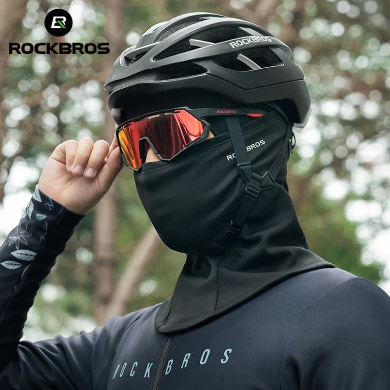 ROCKBROS Winter Face Mask Breathable Ski Cycling Scarf Running Training Balaclava Outdoor Sports Warm Winderproof Bike Equipment - 6