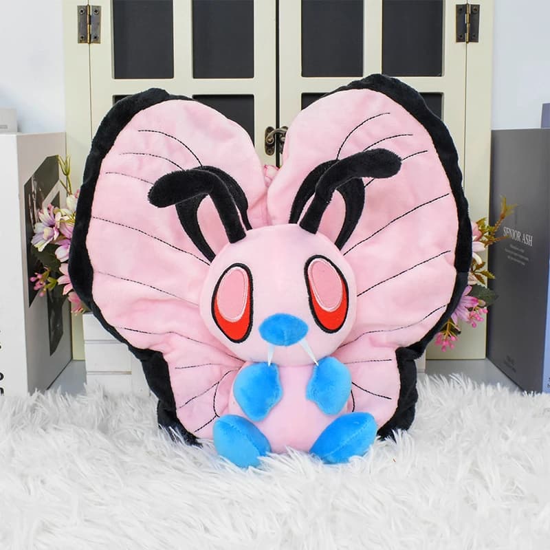 Pokemon Shiny Caterpie Butterfree Beedrill Plush Toys Kawaii Butterfree Ball Scizor Stuffed Animals Soft Peluche Dolls Gifts Kid - 3