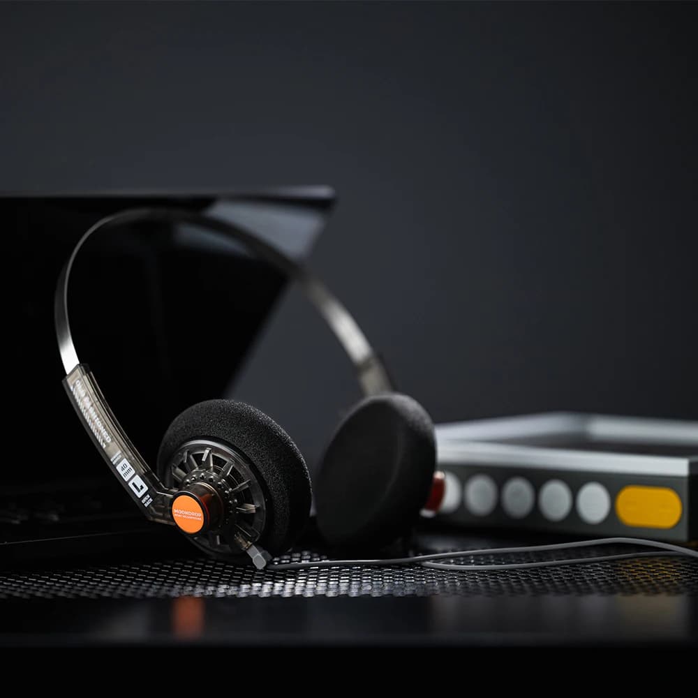 MOONDROP Old Fashioned Portable On-Ear Headphone open-back Headset 0.78mm 2Pin interchangeable cable - 6