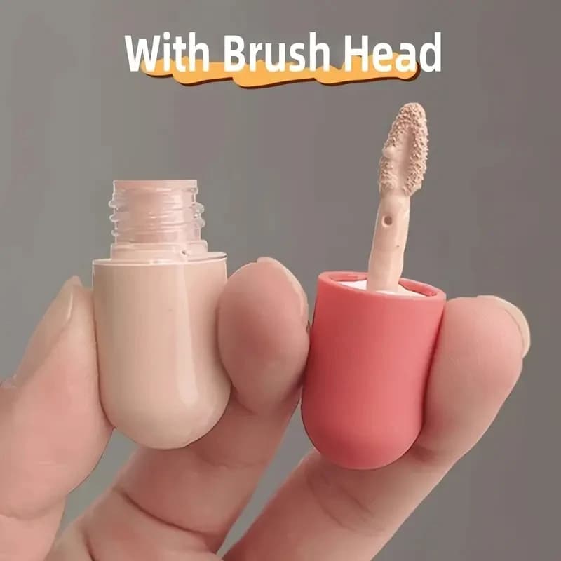 3/5Pcs Mini Empty Lip Gloss Tube Plastic Refillable Bottles Liquid Lipstick Container Lipgloss Sample Bottle Travel Accessories