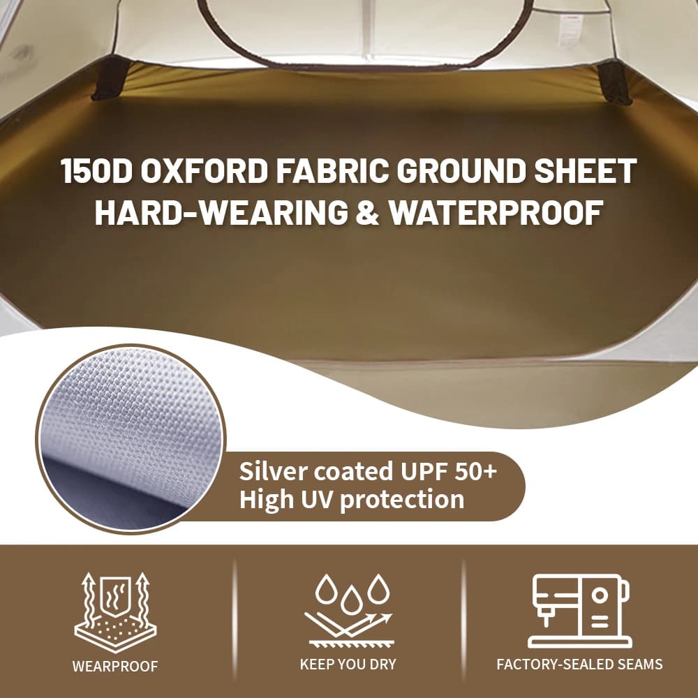 Naturehike Camping Tent 2-3 People Waterproof UPF50+ Camping Tent Outdoor Ultralight Portable Hiking Trekking Sun Shelter - 5