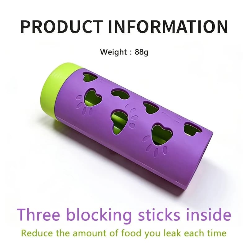New Detachable Pet Slow Food Leakage Toy，Bite Resistant Chew Snack Roller Consumes Energy and Relieves Boredom，Dog Toy - 4