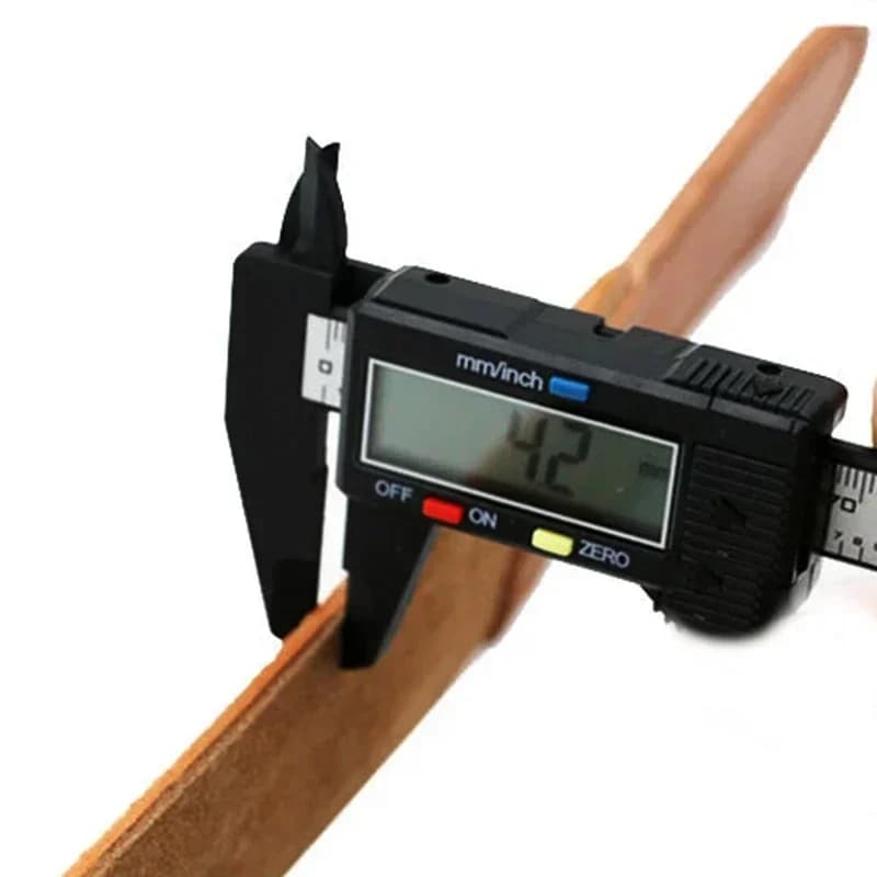 حزام شحذ من الجلد الطبيعي شفرة حلاقة مستقيمة شحذ سكين طي سكاكين تلميع حزام شحذ - 3