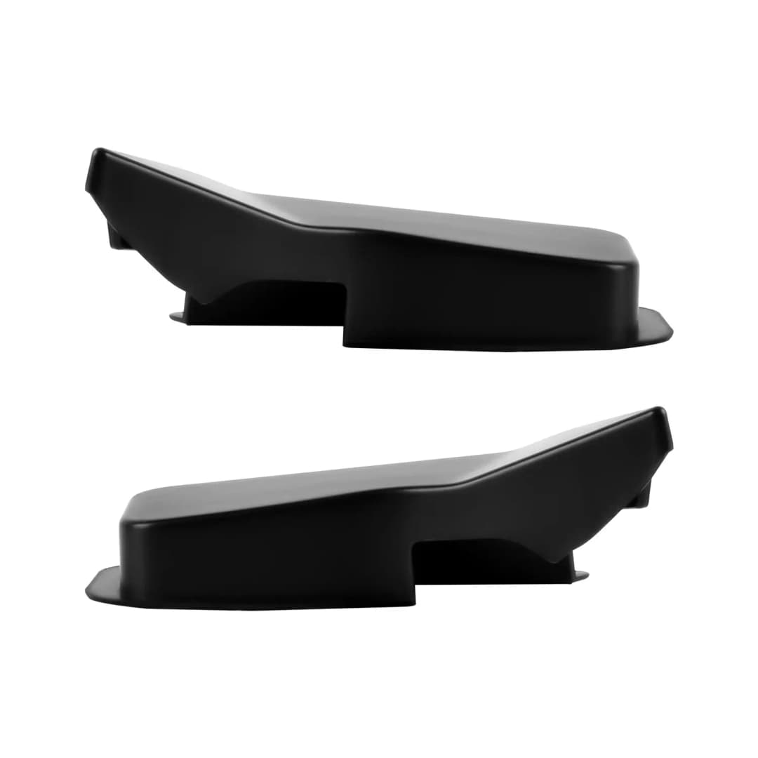 غطاء حماية سلك تسخين الزجاج الخلفي 2 قطعة أسود ABS لسيارات سوزوكي جيمني JB23 JB43 2007-2017 غطاء إزالة الضباب وصول جديد - 5