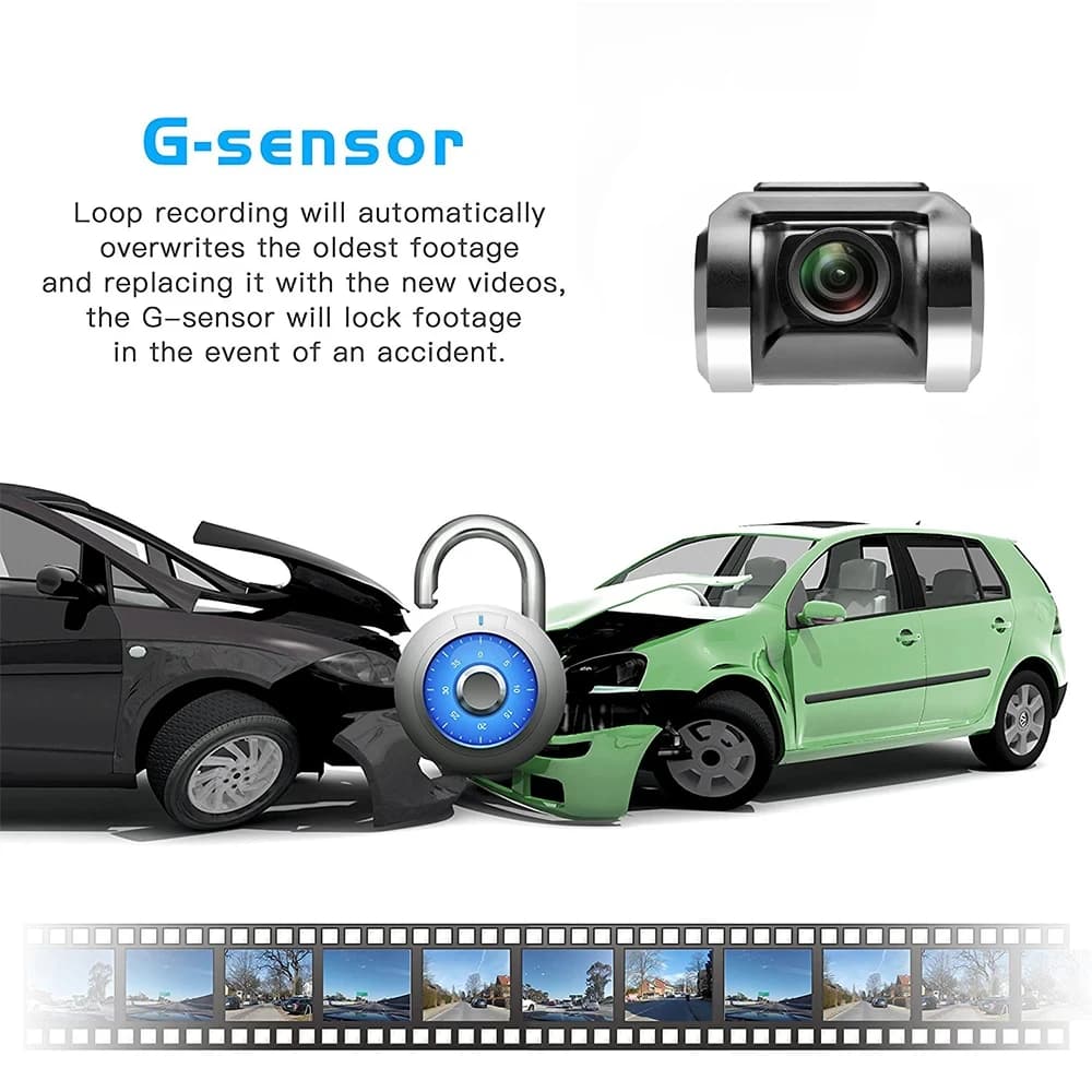 KKOREX Car DVR ADAS LDWS Full HD 1080P Dash Cam For DVD Android Player Navigation Unit Auto Audio Voice Alarm Video Recording - 5