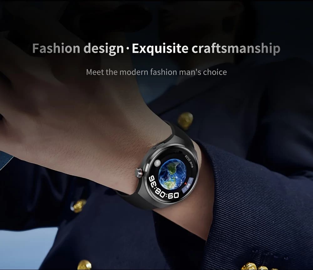 G.L Wear 2025 New Men's Smart Watch HD Display Health Tracking Bluetooth Calling Voice Assistant Sports Smartwatch - 3