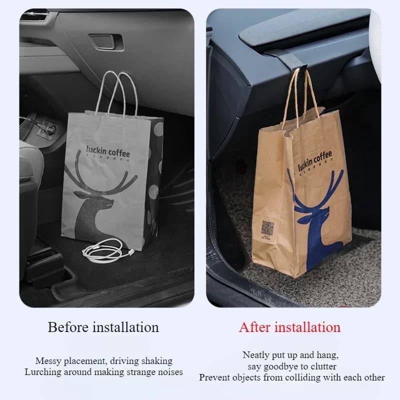 حامل خطاف لوحة القيادة لسيارة Tesla Model Y Juniper Model 3 Highland حامل هاتف إكسسوارات لوحة أجهزة القياس من ABS 2025 - 2