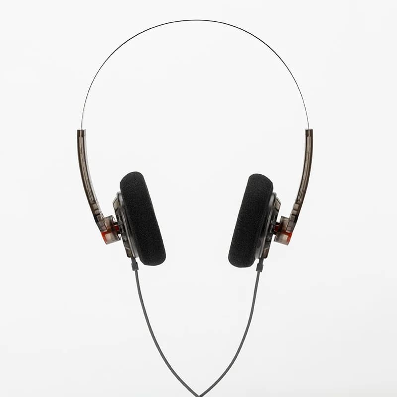 سماعات Moondrop قديمة الطراز رترو مفتوحة الظهر HiFi على الأذن 40mm مشغل ديناميكي وحدات 0.78mm 2Pin كابل قابل للفصل DF-HRTF - 4
