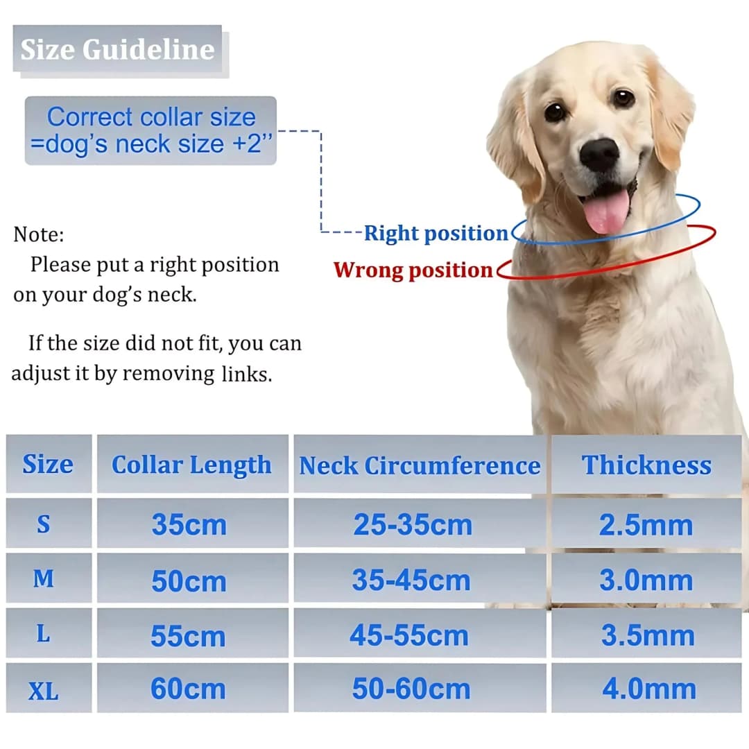 Dog Prong Training Collar Choke Pinch Collar with Rubber Comfort Tips Quick Release Snap Buckle Adjustable for Puppies Dogs - 6