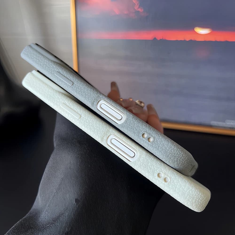 جراب هاتف مغناطيسي متجمد بألوان Lichee لهاتف آيفون 17 الهواء و16 و15 و14 و13 و12 و11 برو ماكس زائد متوافق مع غطاء ناعم من البولي يوريثان Magsafe - 3