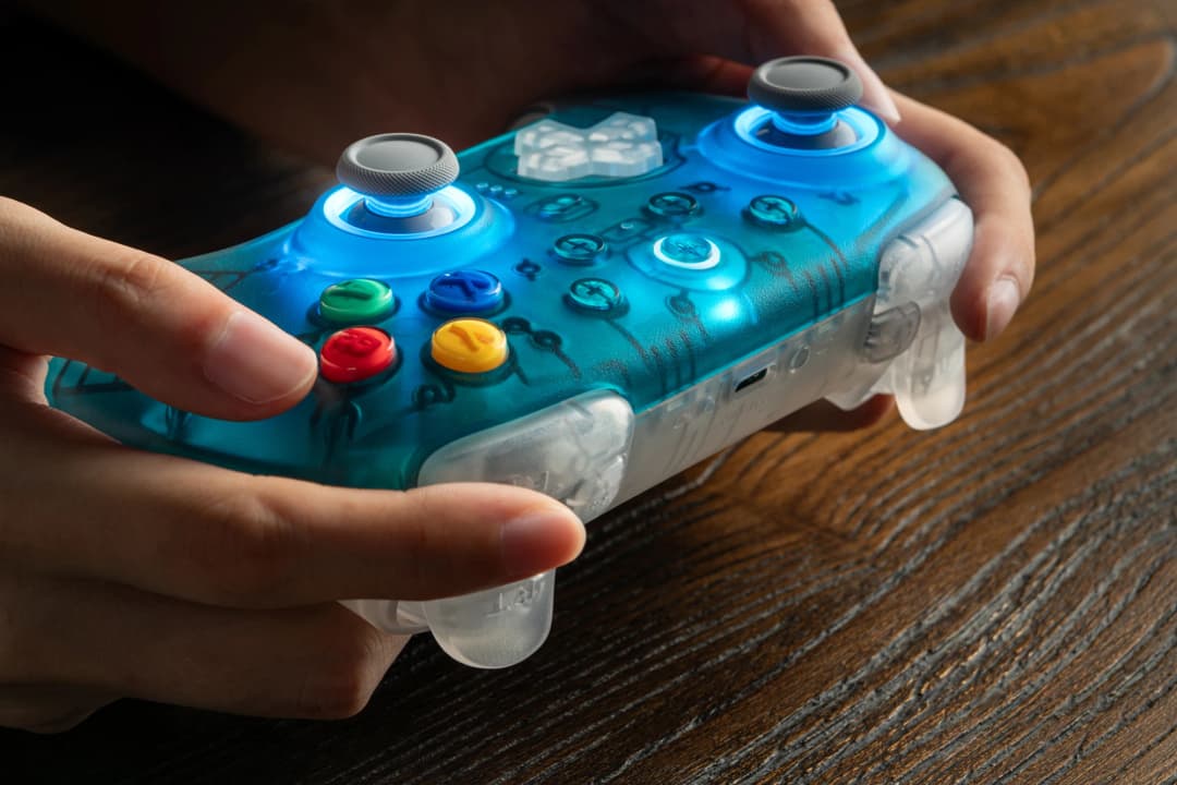 8BitDo Ultimate 2 Wireless Game Controller for Windows 10/11 2.4G Gamepad TMR Joystick with Charging Dock for Android PC Steam - 4