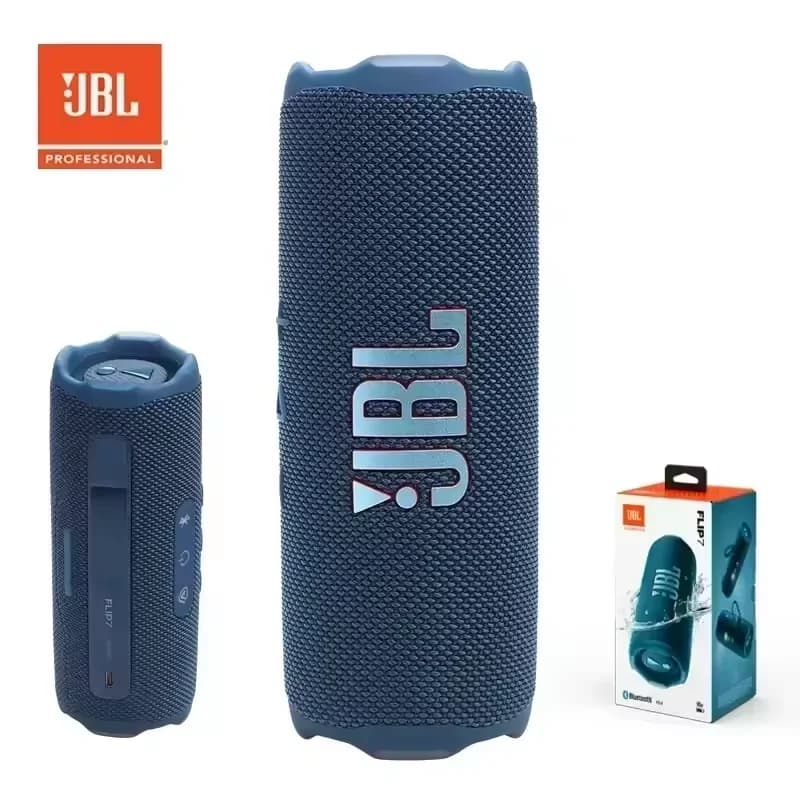 JBL Flip 7 Waterproof Bluetooth Speaker - Mini HiFi Stereo Sound System with Powerful Bass IP68 Wireless Portable - 3