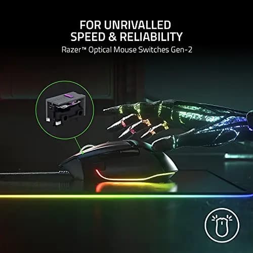 Razer Basilisk V3 Wired Gaming Mouse RGB HyperScroll Wheel Optical Switches For Esports Game PC - 2