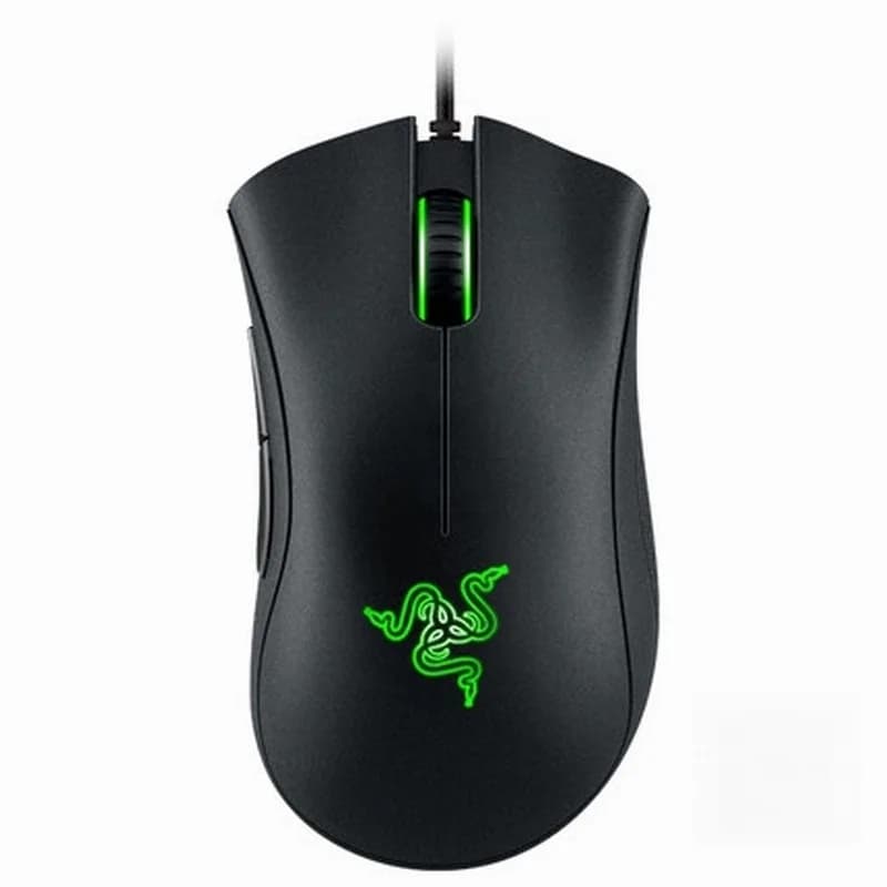 ماوس Razer Deathadder أساسي إضاءة خضراء 6400 مكتب منزلي - 4