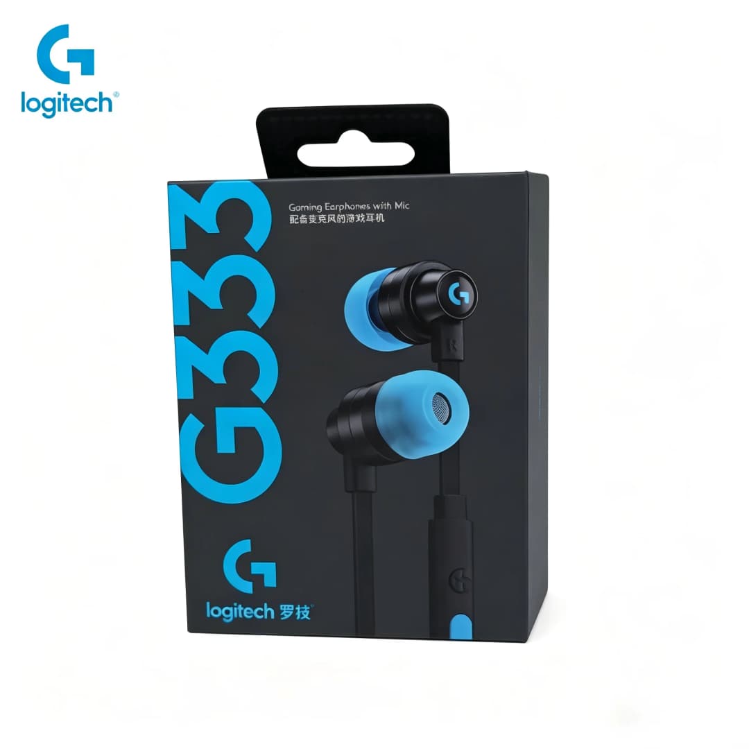 سماعات أذن سلكية Logitech G333 مع ميكروفون وعزل الضوضاء لأجهزة الكمبيوتر والهواتف المحمولة مع محول Type-C - 5