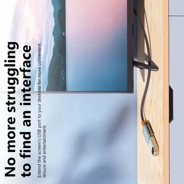 6A USB 3.0/2.0 USB تمديد كابل للكمبيوتر المحمول الذكي PC TV Xbox One SSD USB تمديد كابل موسع الحبل كابل صغير سريع السرعة - 6