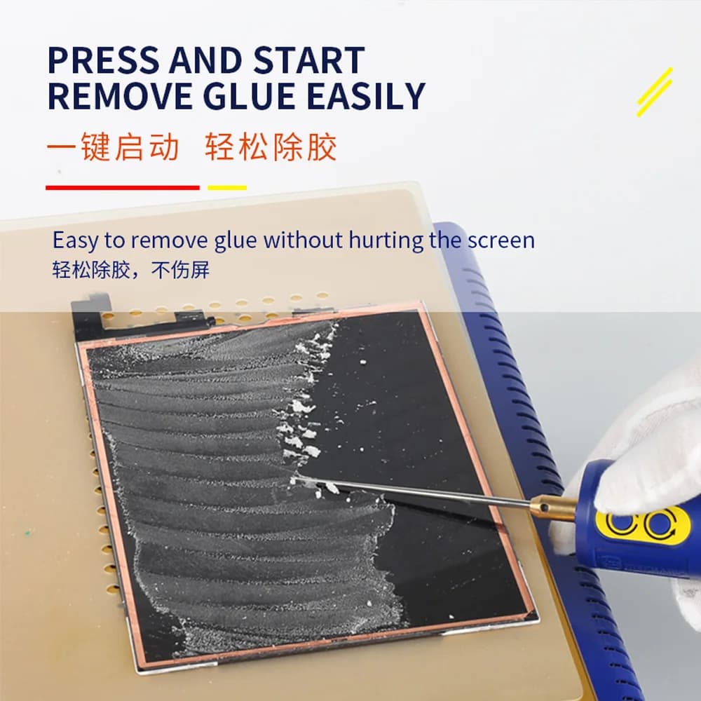 MECHANIC IR14/IR13/IR10 PRO Electric OCA Glue Remover Tool With Green Dust Display Lamp LED Display For Screen Remover Glue - 3