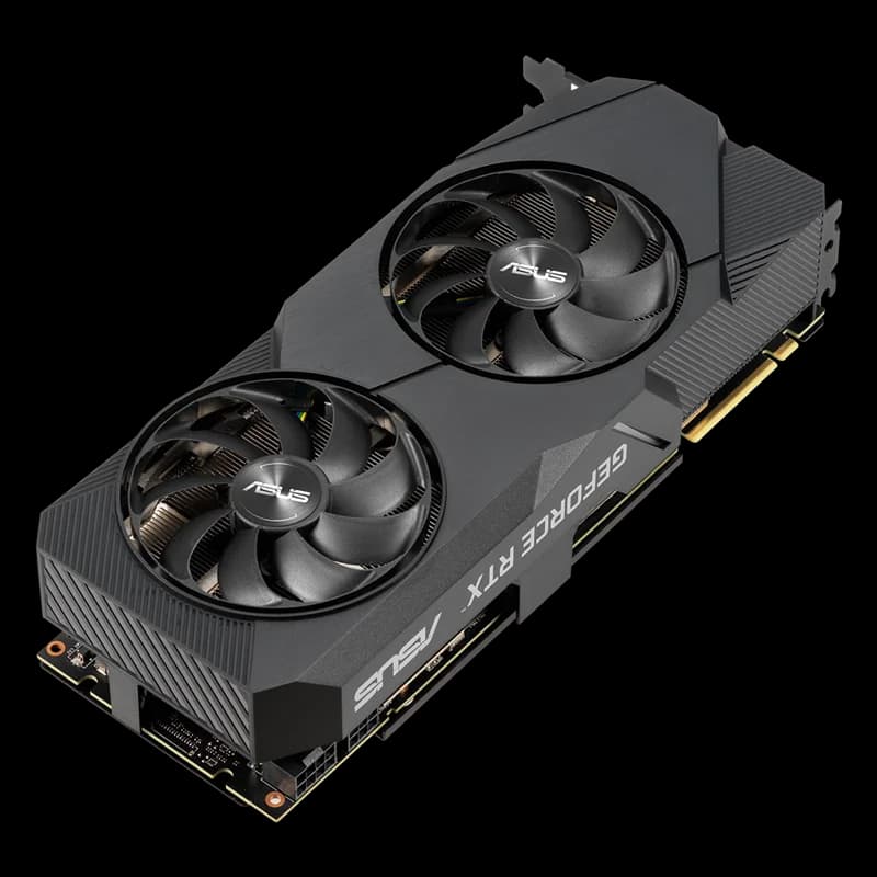 ASUS GeForce RTX 2080 Super Overclocked 8G GDDR6 Dual-Fan EVO V2 Edition VR Ready HDMI DisplayPort 1.4 Graphics Card - 6