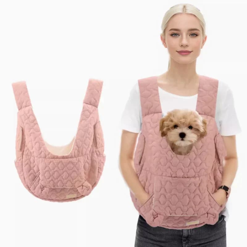 Dog Carrier Cat Backpack Extra Large Capacity Pet Chest Bag Dog and Cat Outdoor Bag Waterproof and Wind Resistant Portable - 2