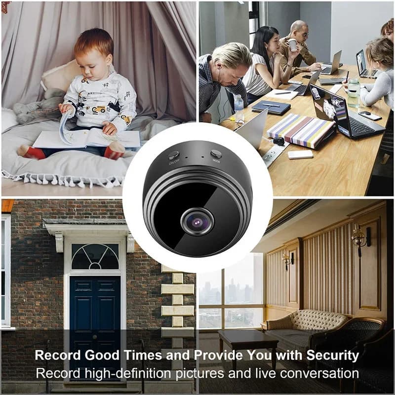 A9 WiFi Mini Camera Wireless Video Recorder Security Protection Camera Smart Home Monitoring Camera For Infants And Pets - 4