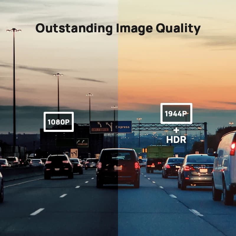 70mai Dash Cam M500 1944P 170FOV High-end&Convenient Car DVR GPS ADAS eMMC Built-in Storage Support  24H Parking Monitor - 3